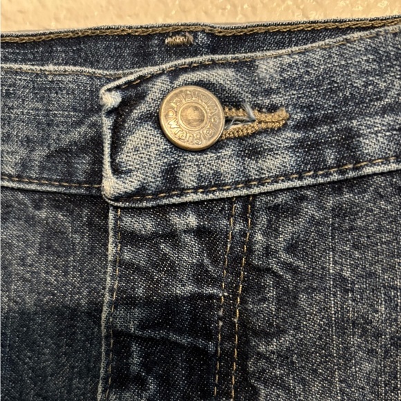 Wrangler Men’s Carpenter Jeans w/ Distressed Hems Size 38x32 - Picture 4 of 7